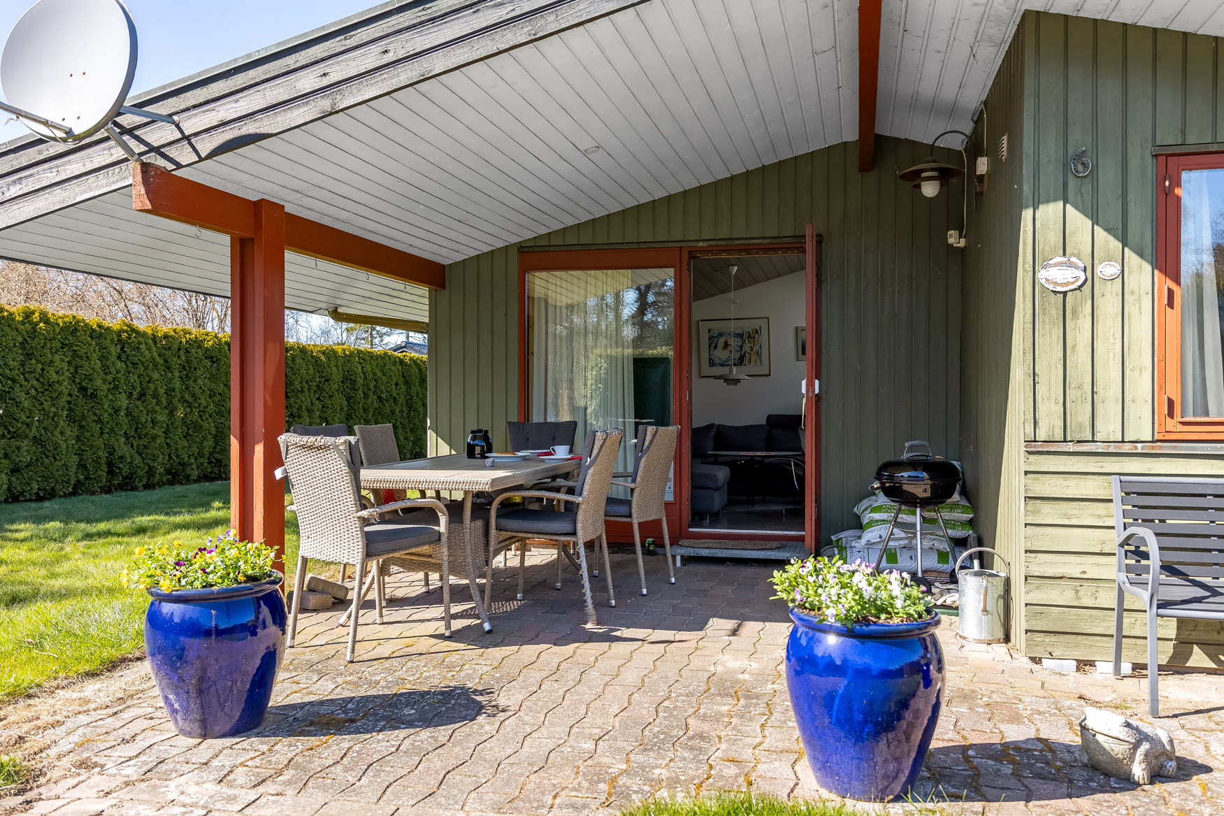 Overdækket terrasse