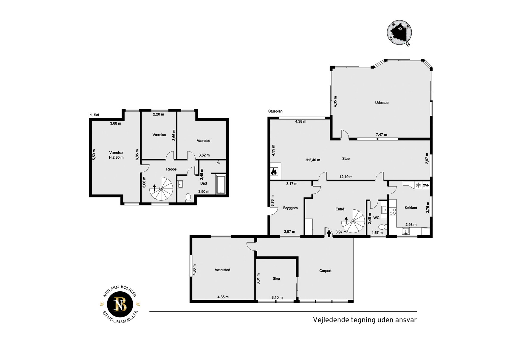 Mosevænget 17, 4891 Toreby L - Plantegning