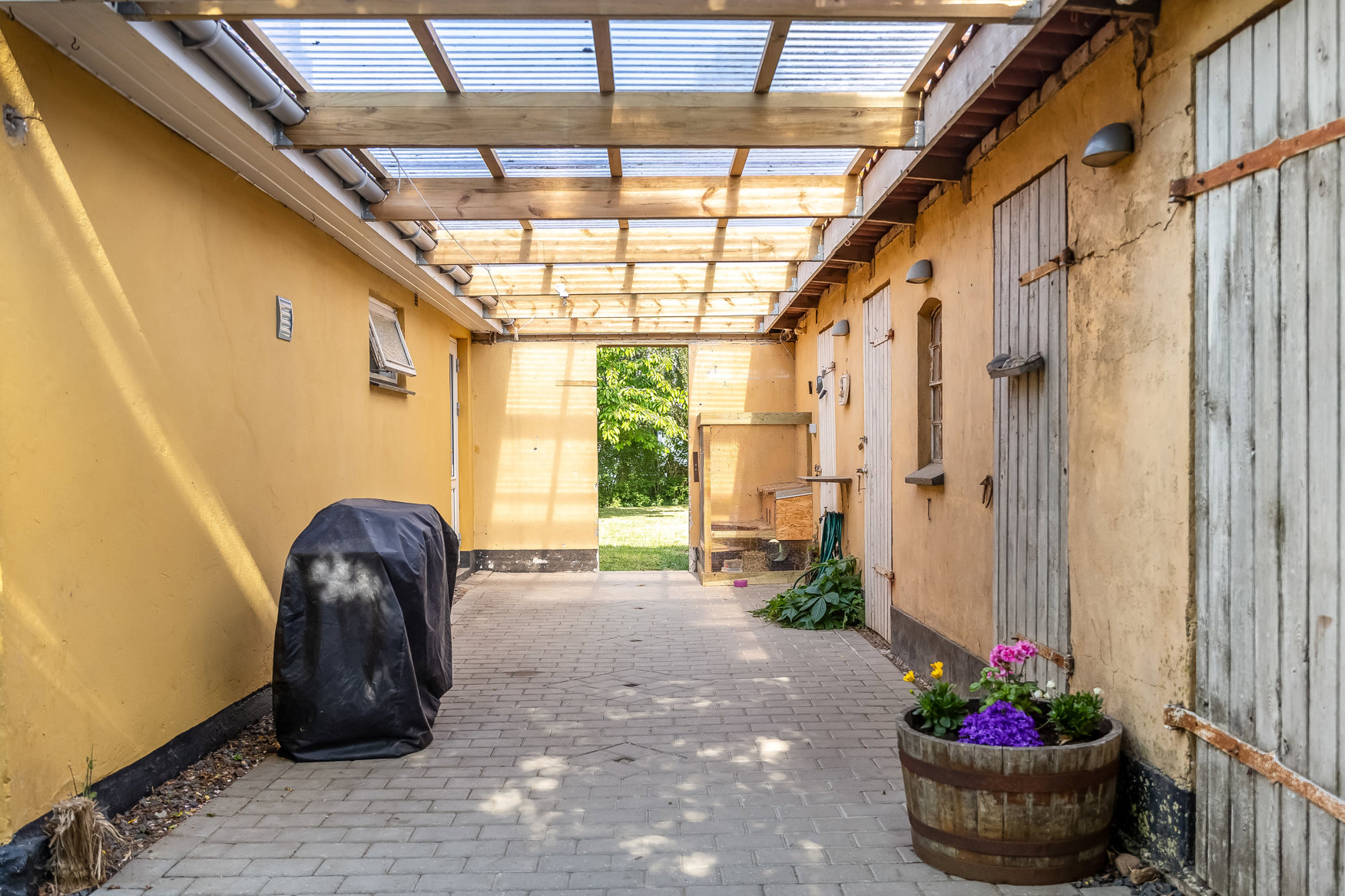 Overdækket terrasse