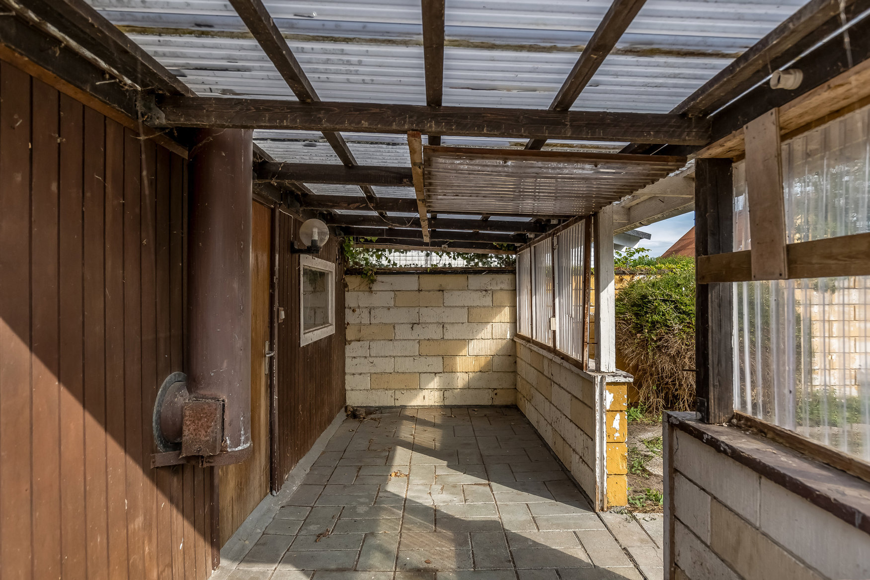 Overdækket terrasse